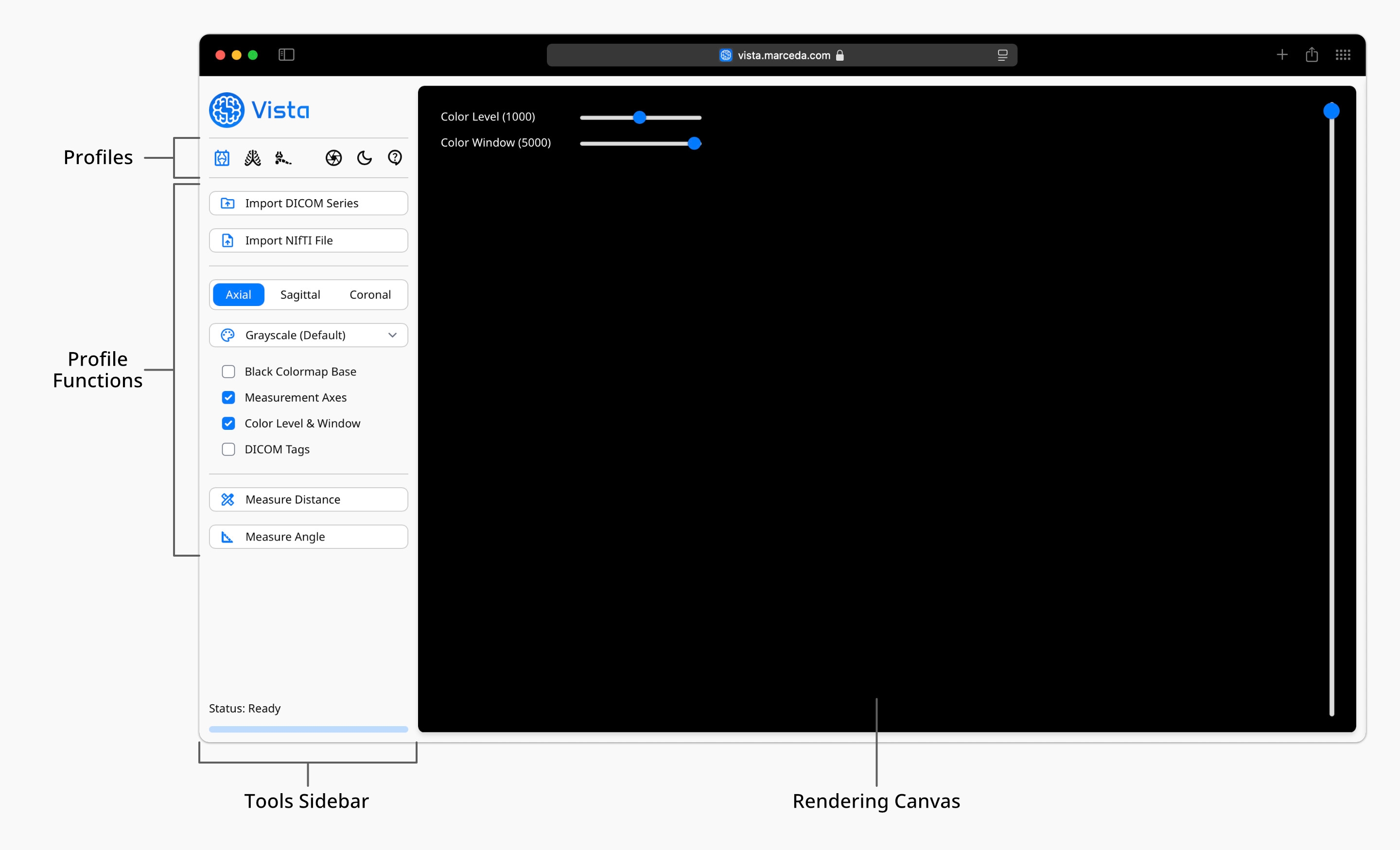 Vista User Interface